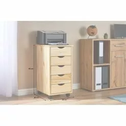 IDIMEX Rollcontainer LAGOS Mit 5 Schubladen In Natur 13 IDIMEX Rollcontainer LAGOS Mit 5 Schubladen In Natur -Sitzmöbel Verkaufsgeschäft 2120 A8