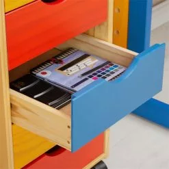 IDIMEX Rollcontainer LAGOS Mit 5 Schubladen Bunt -Sitzmöbel Verkaufsgeschäft 2121 AC5