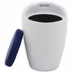 IDIMEX Badhocker DANIEL Mit Stauraum Weiß/blau 9 IDIMEX Badhocker DANIEL Mit Stauraum Weiß/blau -Sitzmöbel Verkaufsgeschäft 30213 1
