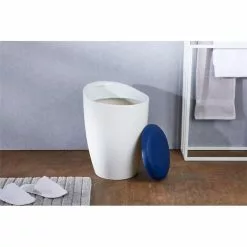 IDIMEX Badhocker DANIEL Mit Stauraum Weiß/blau 13 IDIMEX Badhocker DANIEL Mit Stauraum Weiß/blau -Sitzmöbel Verkaufsgeschäft 30213 A1