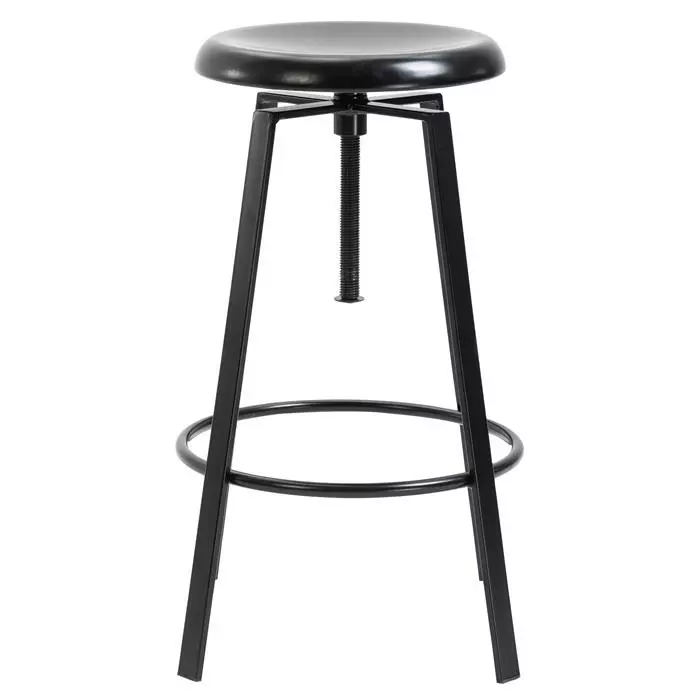 IDIMEX Barhocker BATILDA Im 2er Set In Schwarz 4 IDIMEX Barhocker BATILDA Im 2er Set In Schwarz – Bild 2