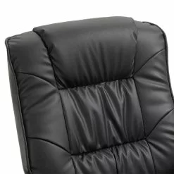 IDIMEX Relaxsessel CHARLY Mit Hocker Und Kunstleder In Schwarz/ Schwarz -Sitzmöbel Verkaufsgeschäft 31091 5