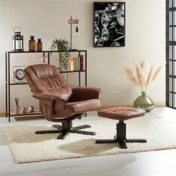 IDIMEX Relaxsessel CHARLY Mit Hocker Und Stoffbezug In Vintage Braun/schwarz 10 IDIMEX Relaxsessel CHARLY Mit Hocker Und Stoffbezug In Vintage Braun/schwarz -Sitzmöbel Verkaufsgeschäft 31093 AC2