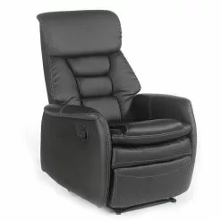 IDIMEX Fernsehsessel SOPHIE Mit Liegefunktion Schwarz