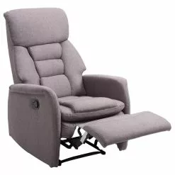 IDIMEX Fernsehsessel RELAJO Mit Stoffbezug In Grau -Sitzmöbel Verkaufsgeschäft 31121 1