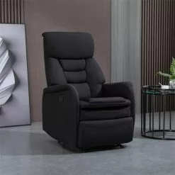 IDIMEX Fernsehsessel RELAJO Mit Stoffbezug In Schwarz -Sitzmöbel Verkaufsgeschäft 31122 1