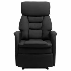 IDIMEX Fernsehsessel RELAJO Mit Stoffbezug In Schwarz -Sitzmöbel Verkaufsgeschäft 31122 6