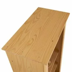 IDIMEX Bücherschrank TEQUILA, Kiefer Massiv Braun, Mexiko -Sitzmöbel Verkaufsgeschäft 81229 2