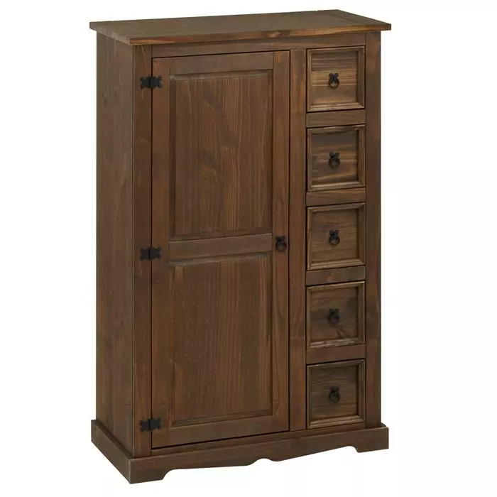 IDIMEX Brotschrank TEQUILA,Kiefer Massiv Braun, Mexiko Stil 3 IDIMEX Brotschrank TEQUILA,Kiefer Massiv Braun, Mexiko Stil