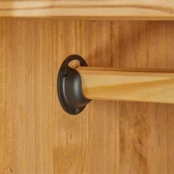 CARO-Möbel Kleiderschrank CANCUN, Kiefer Massiv -Sitzmöbel Verkaufsgeschäft 91413 5