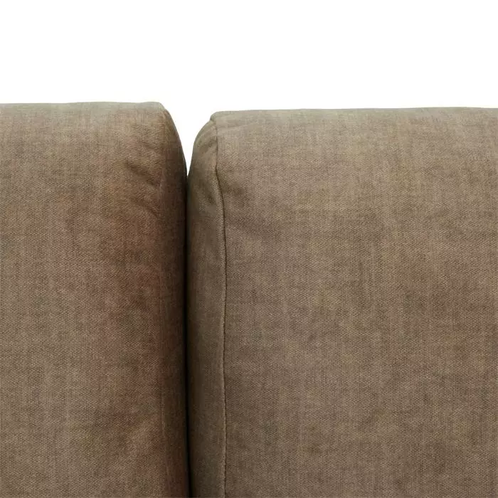 CARO-Möbel Sofa MAGNA Dreisitzer, Samt In Mocca 6 CARO-Möbel Sofa MAGNA Dreisitzer, Samt In Mocca – Bild 4