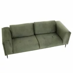 CARO-Möbel Sofa MAGNA Dreisitzer, Samt In Moosgrün 10 CARO-Möbel Sofa MAGNA Dreisitzer, Samt In Moosgrün -Sitzmöbel Verkaufsgeschäft 92010 3