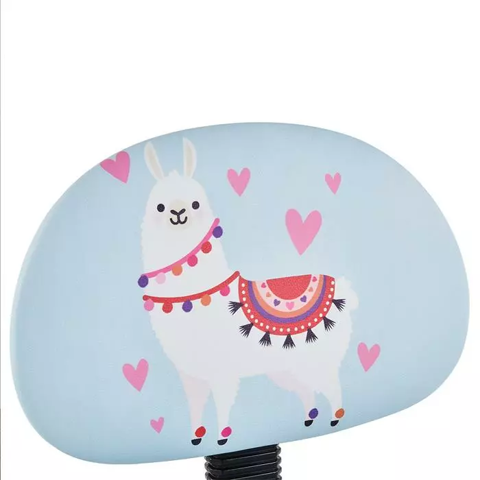 CARO-Möbel Drehstuhl ALPACA Für Kinder, Höhenverstellbar, Kunstleder In Hellblau 5 CARO-Möbel Drehstuhl ALPACA Für Kinder, Höhenverstellbar, Kunstleder In Hellblau – Bild 3