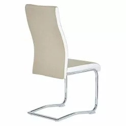 CARO-Möbel Esszimmerstuhl ALBA Im 4er Set In Beige-weiß -Sitzmöbel Verkaufsgeschäft 93927 3