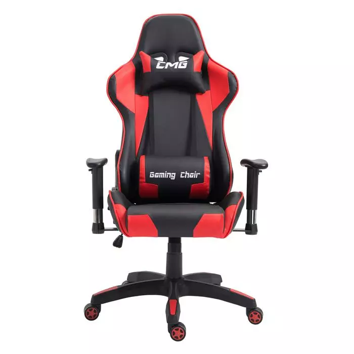 CARO-Möbel Bürodrehstuhl GAMING In Schwarz/rot 5 CARO-Möbel Bürodrehstuhl GAMING In Schwarz/rot – Bild 3