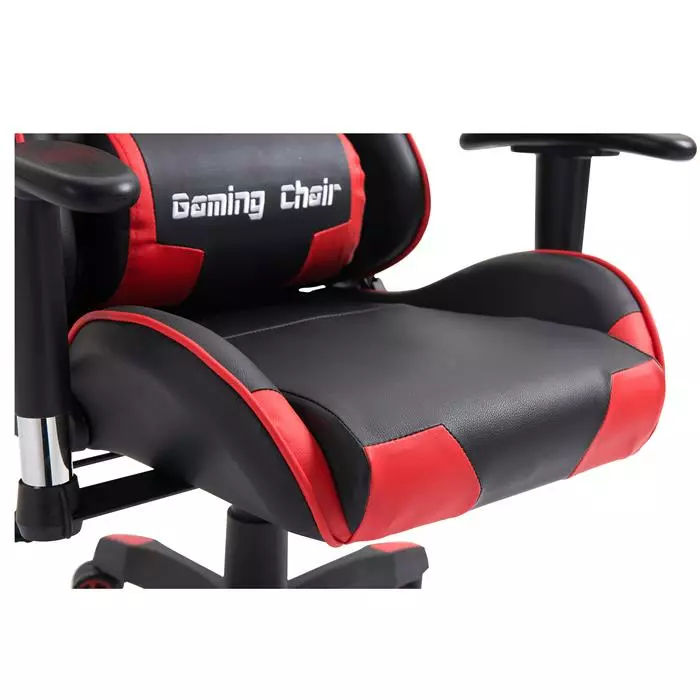 CARO-Möbel Bürodrehstuhl GAMING In Schwarz/rot 7 CARO-Möbel Bürodrehstuhl GAMING In Schwarz/rot – Bild 5