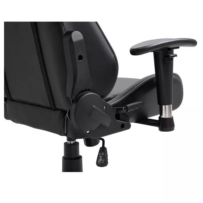 CARO-Möbel Bürodrehstuhl GAMING In Schwarz/grau 6 CARO-Möbel Bürodrehstuhl GAMING In Schwarz/grau – Bild 4