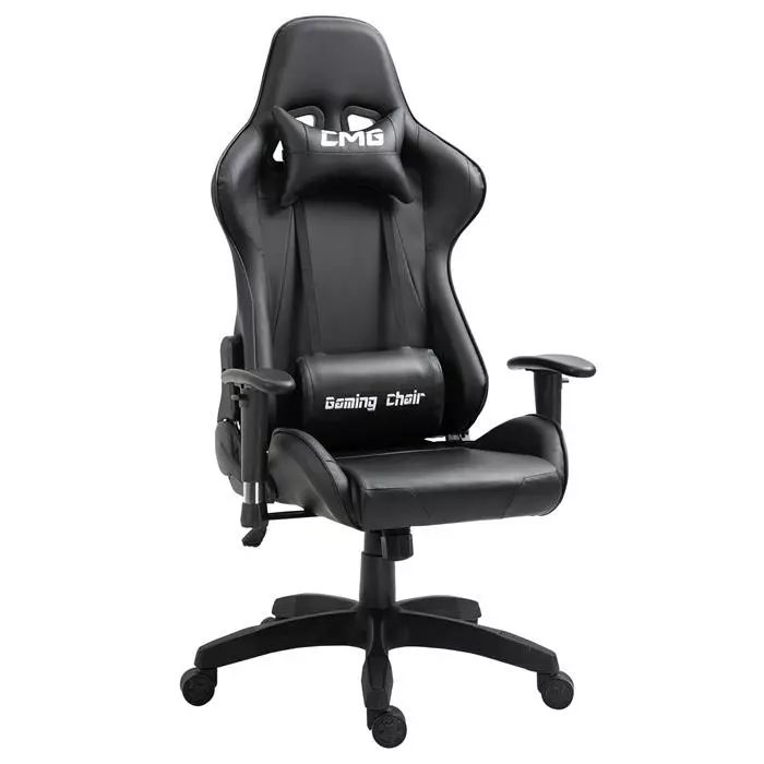 CARO-Möbel Bürodrehstuhl GAMING In Schwarz/schwarz 3 CARO-Möbel Bürodrehstuhl GAMING In Schwarz/schwarz