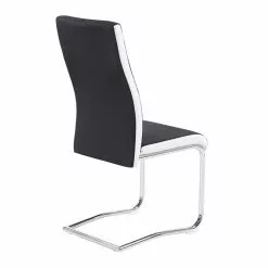 CARO-Möbel Esszimmerstuhl ALBA Im 4er Set In Schwarz-weiß -Sitzmöbel Verkaufsgeschäft 94146 2