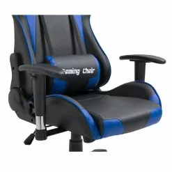 CARO-Möbel Bürodrehstuhl GAMING In Schwarz/blau 12 CARO-Möbel Bürodrehstuhl GAMING In Schwarz/blau -Sitzmöbel Verkaufsgeschäft 94173 4