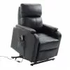 CARO-Möbel Fernsehsessel SENIOR Mit Aufstehfunktion In Schwarz 2 CARO-Möbel Fernsehsessel SENIOR Mit Aufstehfunktion In Schwarz -Sitzmöbel Verkaufsgeschäft 94219 0