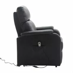 CARO-Möbel Fernsehsessel SENIOR Mit Aufstehfunktion In Schwarz 11 CARO-Möbel Fernsehsessel SENIOR Mit Aufstehfunktion In Schwarz -Sitzmöbel Verkaufsgeschäft 94219 4