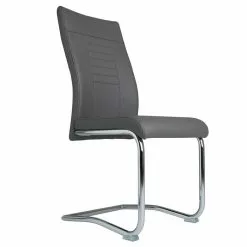 CARO-Möbel 4er Esszimmerstuhl Set LOANO In Dunkelgrau 13 CARO-Möbel 4er Esszimmerstuhl Set LOANO In Dunkelgrau -Sitzmöbel Verkaufsgeschäft 94234 6