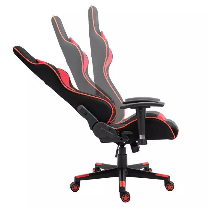 CARO-Möbel Bürodrehstuhl BOOST In Schwarz/rot 5 CARO-Möbel Bürodrehstuhl BOOST In Schwarz/rot – Bild 3