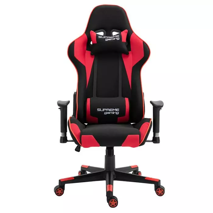 CARO-Möbel Bürodrehstuhl BOOST In Schwarz/rot 7 CARO-Möbel Bürodrehstuhl BOOST In Schwarz/rot – Bild 5