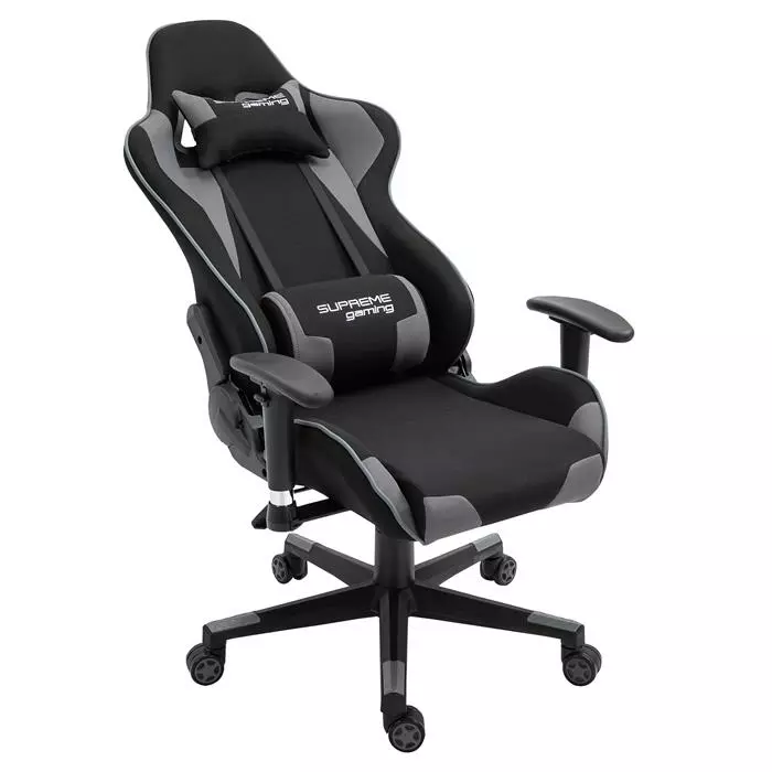 CARO-Möbel Bürodrehstuhl BOOST In Schwarz/grau 6 CARO-Möbel Bürodrehstuhl BOOST In Schwarz/grau – Bild 4