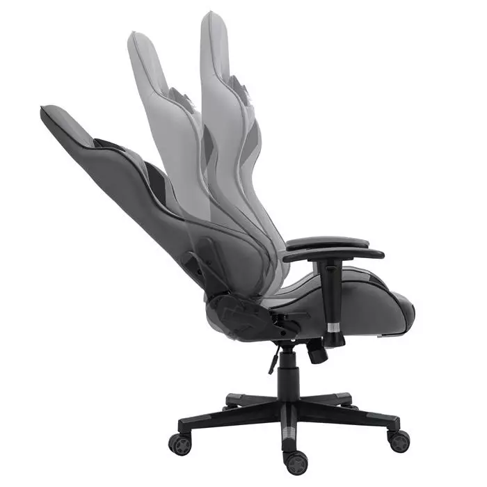 CARO-Möbel Bürodrehstuhl BOOST In Grau/schwarz 5 CARO-Möbel Bürodrehstuhl BOOST In Grau/schwarz – Bild 3