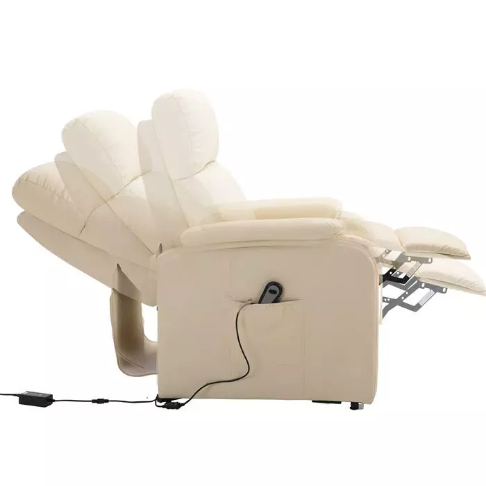 CARO-Möbel Fernsehsessel SENIOR Mit Aufstehfunktion In Beige 5 CARO-Möbel Fernsehsessel SENIOR Mit Aufstehfunktion In Beige – Bild 3