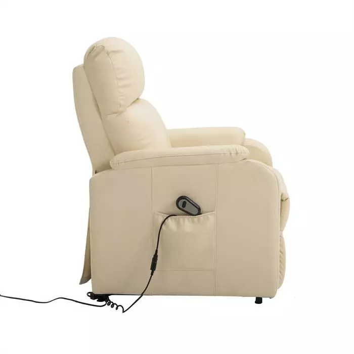 CARO-Möbel Fernsehsessel SENIOR Mit Aufstehfunktion In Beige 7 CARO-Möbel Fernsehsessel SENIOR Mit Aufstehfunktion In Beige – Bild 5
