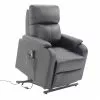 CARO-Möbel Fernsehsessel SENIOR Mit Aufstehfunktion In Grau -Sitzmöbel Verkaufsgeschäft 94782 0