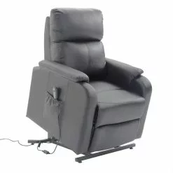 CARO-Möbel Fernsehsessel SENIOR Mit Aufstehfunktion In Grau