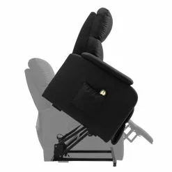 CARO-Möbel Fernsehsessel RETIRE Mit Aufstehfunktion In Schwarz -Sitzmöbel Verkaufsgeschäft 94783 3