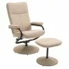 CARO-Möbel Relaxsessel DAKOTA Mit Hocker Und Stoffbezug In Beige 2 CARO-Möbel Relaxsessel DAKOTA Mit Hocker Und Stoffbezug In Beige -Sitzmöbel Verkaufsgeschäft 94837 0
