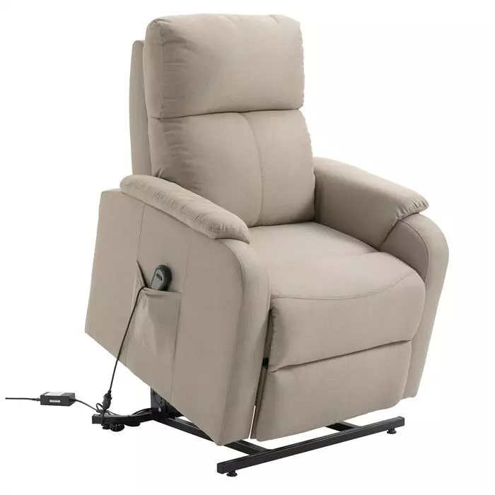 CARO-Möbel Fernsehsessel RETIRE Mit Aufstehfunktion In Braun/beige 3 CARO-Möbel Fernsehsessel RETIRE Mit Aufstehfunktion In Braun/beige