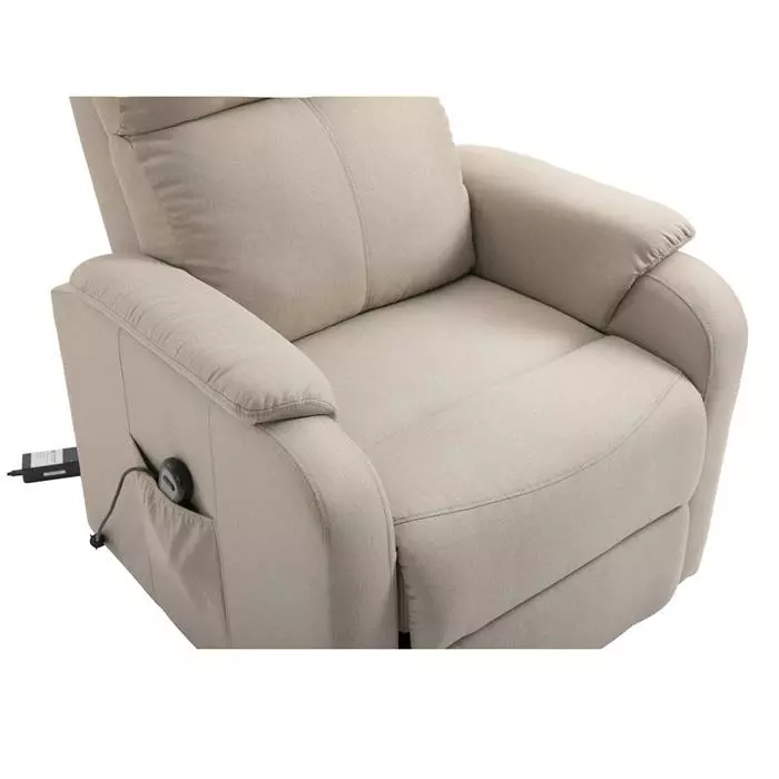 CARO-Möbel Fernsehsessel RETIRE Mit Aufstehfunktion In Braun/beige 7 CARO-Möbel Fernsehsessel RETIRE Mit Aufstehfunktion In Braun/beige – Bild 5