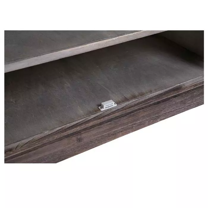 CARO-Möbel Schuhbank MARA Braun/grau Lackiert 8 CARO-Möbel Schuhbank MARA Braun/grau Lackiert – Bild 6