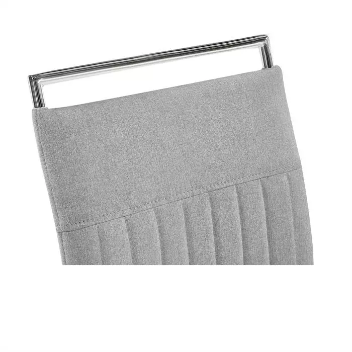 CARO-Möbel Esszimmerstuhl ERICA Im 4er Set In Hellgrau 8 CARO-Möbel Esszimmerstuhl ERICA Im 4er Set In Hellgrau – Bild 6