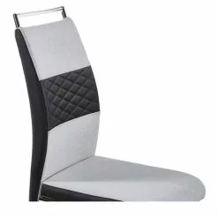 CARO-Möbel Esszimmerstuhl ERZA Im 4er Set In Hellgrau -Sitzmöbel Verkaufsgeschäft 94945 1