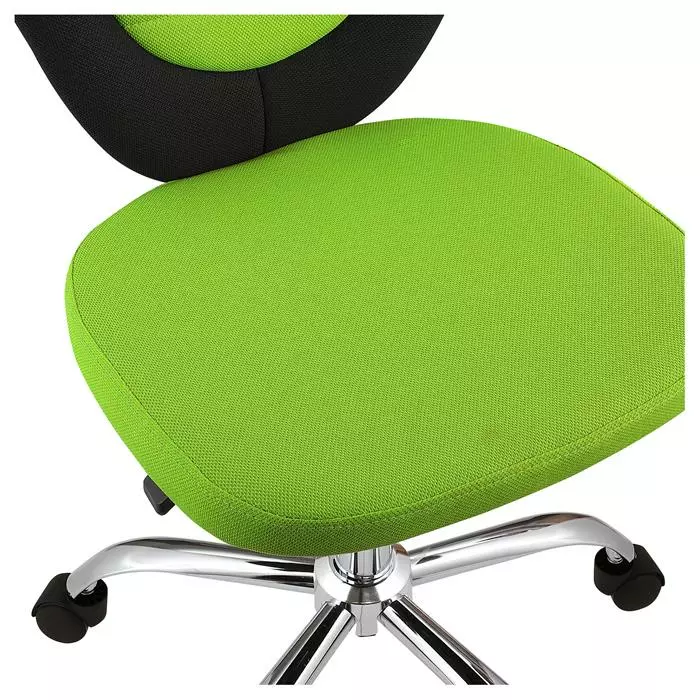 CARO-Möbel Kinderdrehstuhl FUTURE In Schwarz/grün 7 CARO-Möbel Kinderdrehstuhl FUTURE In Schwarz/grün – Bild 5