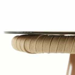 CARO-Möbel Gartenmöbel Set CAPO Aus Alu, Mit Seilbespannung In Beige -Sitzmöbel Verkaufsgeschäft 95612 7