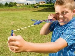 Playtastic Flugdrache Kinder:Pfeilschneller Mini-Flugdrachen Mit Gummiantrieb -Sitzmöbel Verkaufsgeschäft nc1606 3