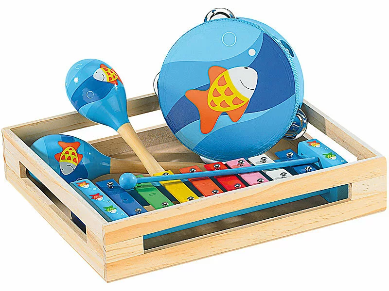 Playtastic Xylophon:Fröhliches Instrumente-Set Für Kleine Musikanten 3 Playtastic Xylophon:Fröhliches Instrumente-Set Für Kleine Musikanten