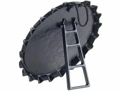 Playtastic Kronkorken Dart:Magnetisches Kronkorken-Dartspiel Mit 6 Kronkorken, Ø 24 Cm -Sitzmöbel Verkaufsgeschäft nc1681 4