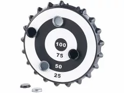 Playtastic Magnetspiele:2er-Set Magnetische Kronkorken-Dartspiele Mit Je 6 Kronkorken, Ø 24 Cm -Sitzmöbel Verkaufsgeschäft nc1681 5 1