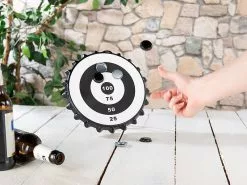 Playtastic Magnetspiele:2er-Set Magnetische Kronkorken-Dartspiele Mit Je 6 Kronkorken, Ø 24 Cm -Sitzmöbel Verkaufsgeschäft nc1681 9 1