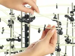 Playtastic Modellbahn:Professionelle Kugel-Achterbahn, 502-teilig, Nachleuchtend -Sitzmöbel Verkaufsgeschäft nc1798 2